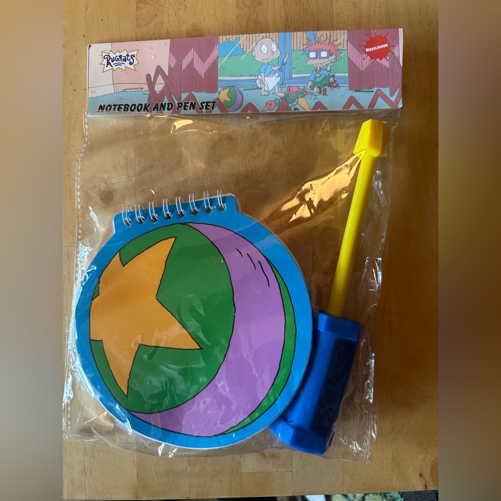 Nostalgic Rugrats Notebook and Pen Set 👶